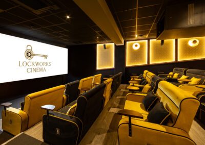 Lockworks Cinema Seating and Screen